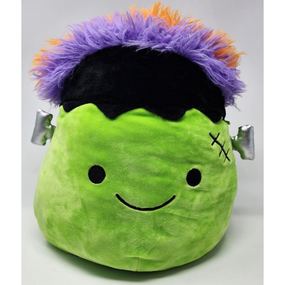 Squishmallows 14" FRANKIE the Frankenstein Halloween RARE 2022 EUC Colorful‎